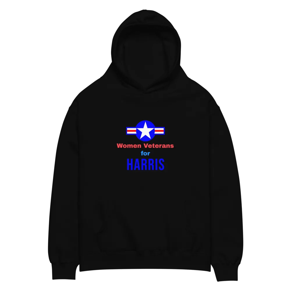 Women Veterans For Harris Hoodie product image (2)