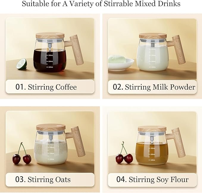 Self Stirring Mug, Electric Mixing Cup Self Stirring Coffee Mug product image (7)