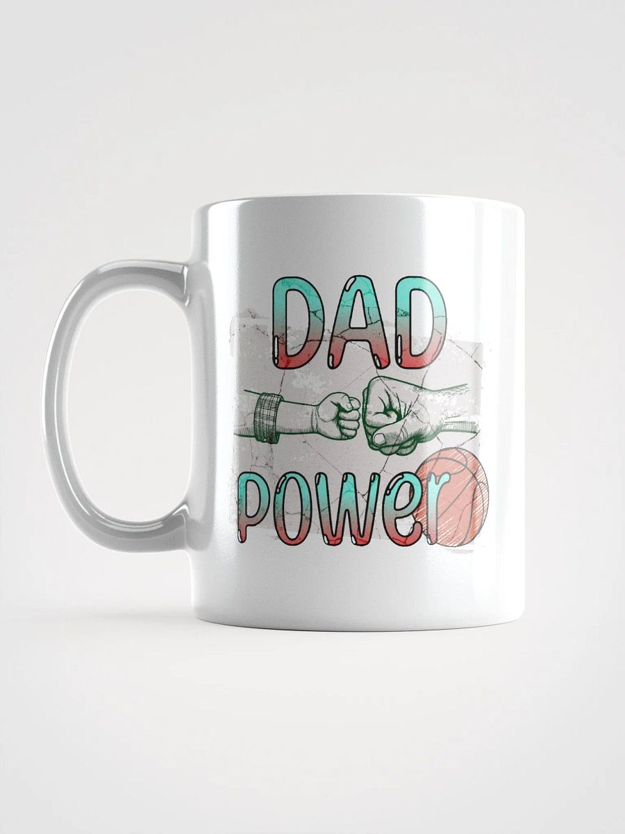 Dad Power Basketball Fist Bump Mug product image (1)
