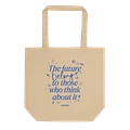 Future Tote Bag - Cream & Blue product image (1)