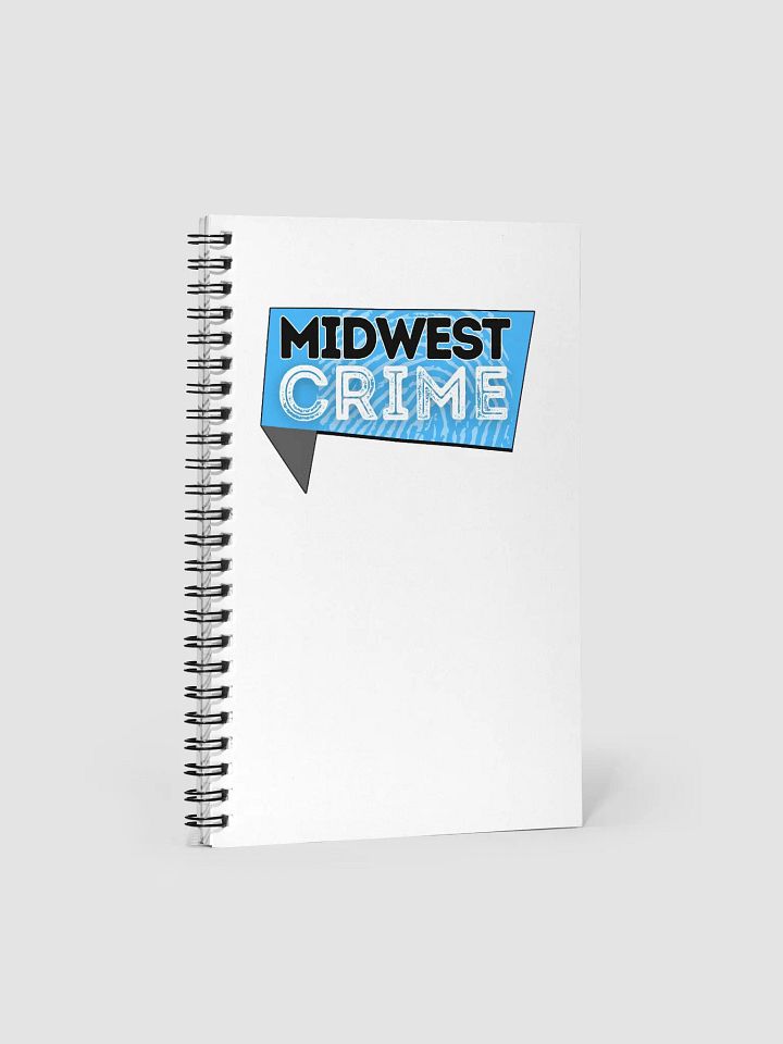 Midwest Crime Spiral Notebook product image (1)