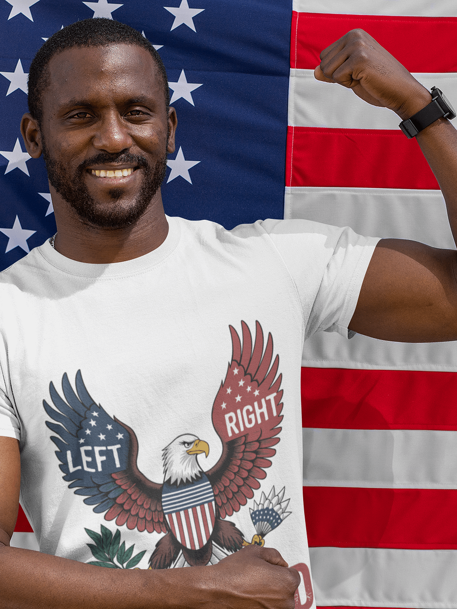 Left Right Same Bird - Political Unity Graphic Tee product image (50)