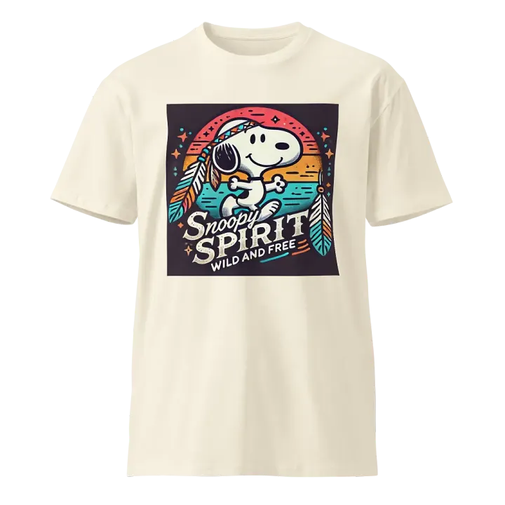 Wild and Free Snoopy Graphic T-Shirt product image (1)