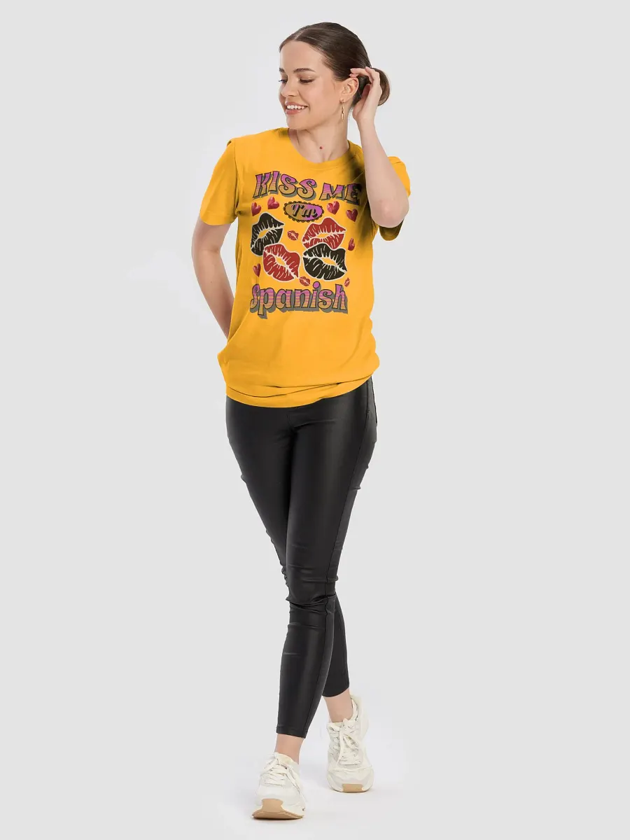 Kiss Me Im Spanish Graphic Tee product image (36)