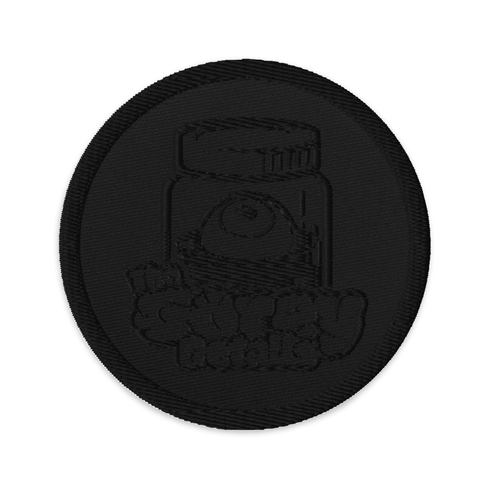 Full Logo Black - Embroidered Patches product image (1)