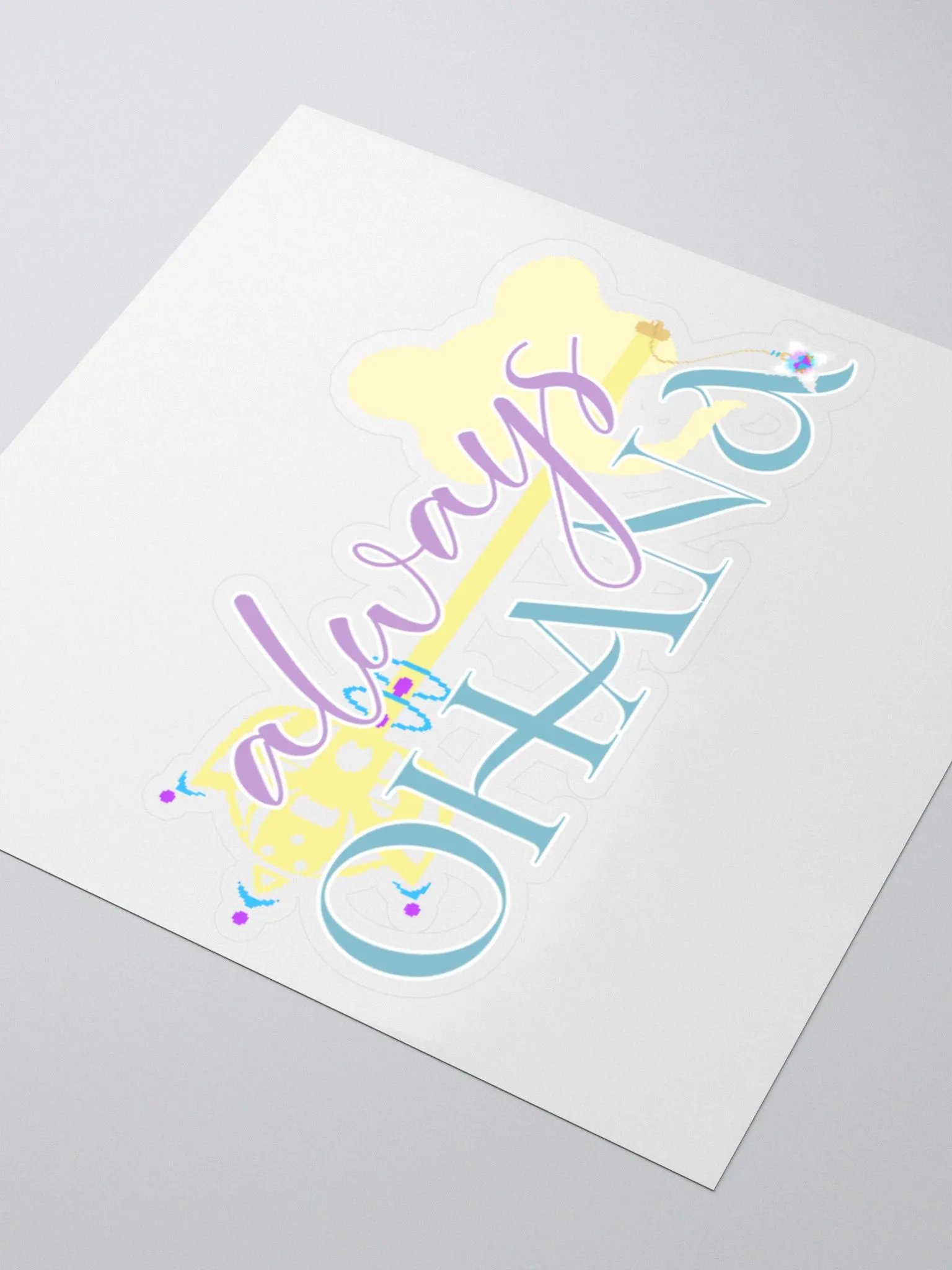 Always Ohana Pixel Sticker product image (7)