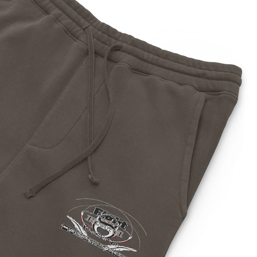 Fight Hard Earn Respect - Embroidered - Pigment Dyed Joggers product image (6)