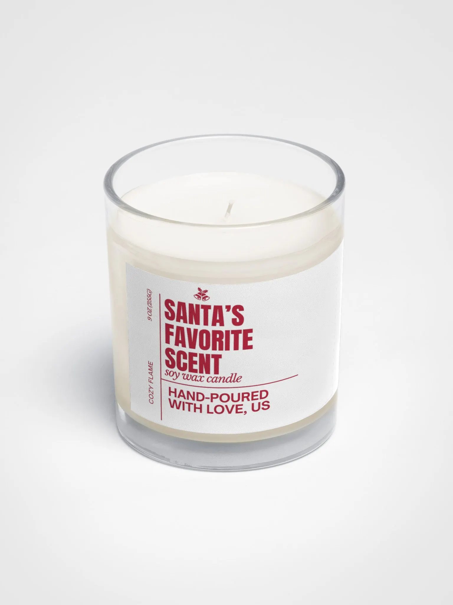 Santa's Favorite Scent.Natural Soy Candle Christmas Gift product image (2)