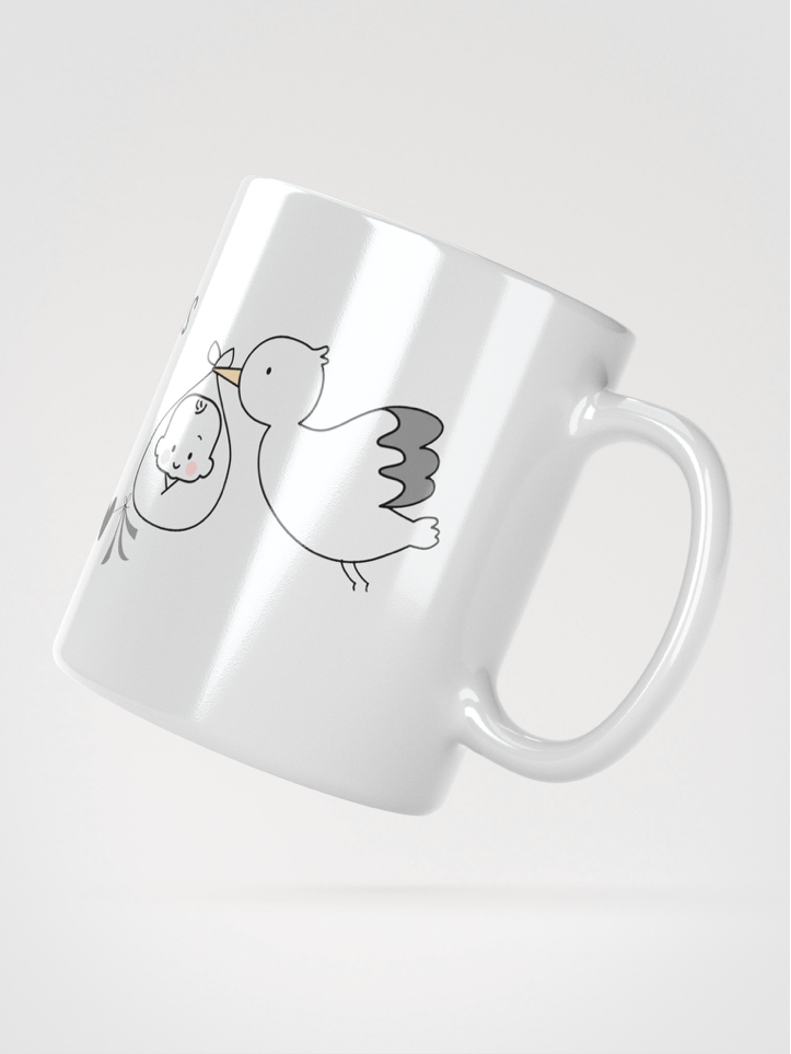 Mug Blanc - Nouveau Chapitre en 2026 - Cigogne Annonce Naissance - Cadeau Original product image (3)