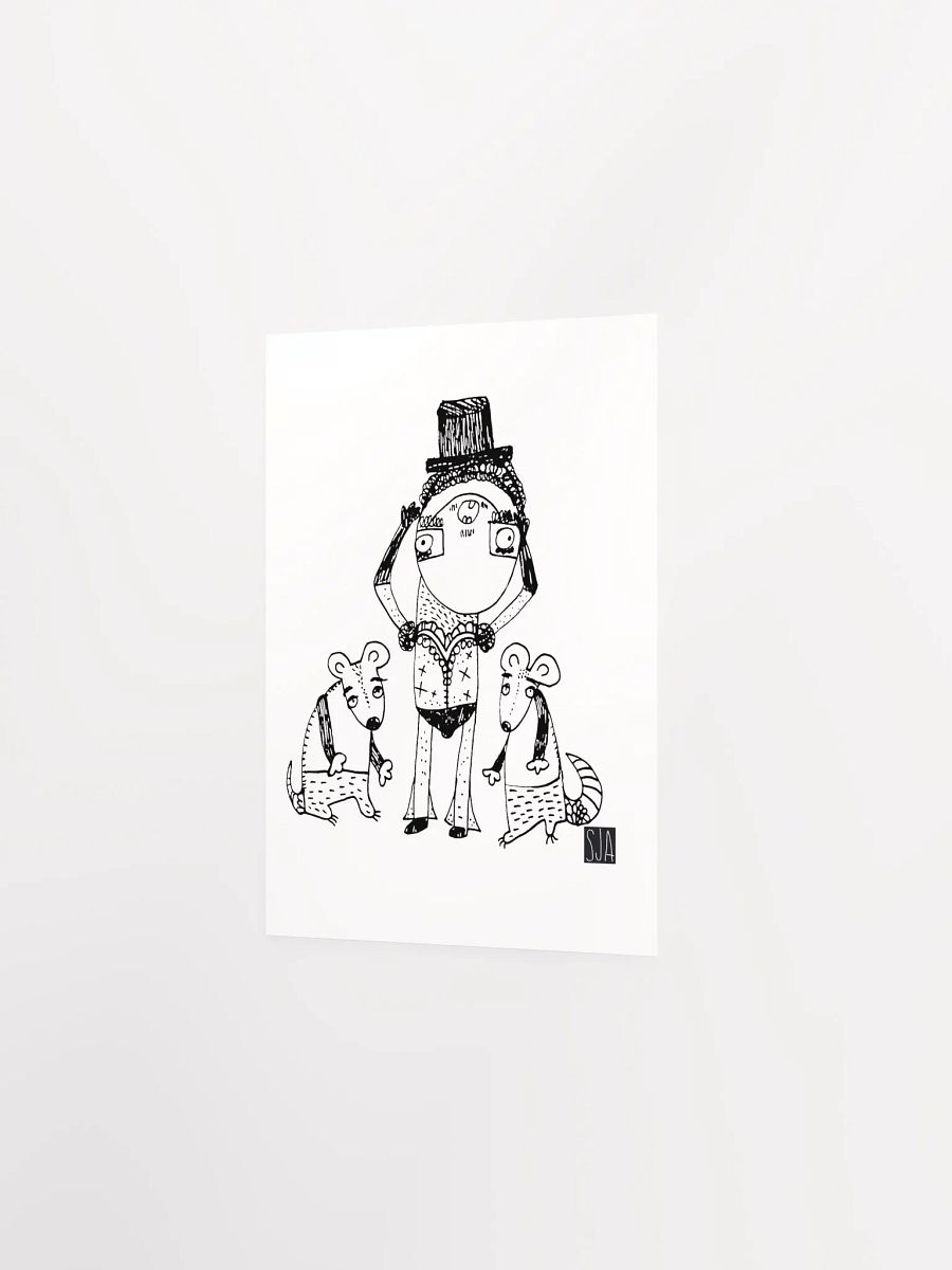 Fancy Dancer with Rat Boy Pals matte poster product image (10)