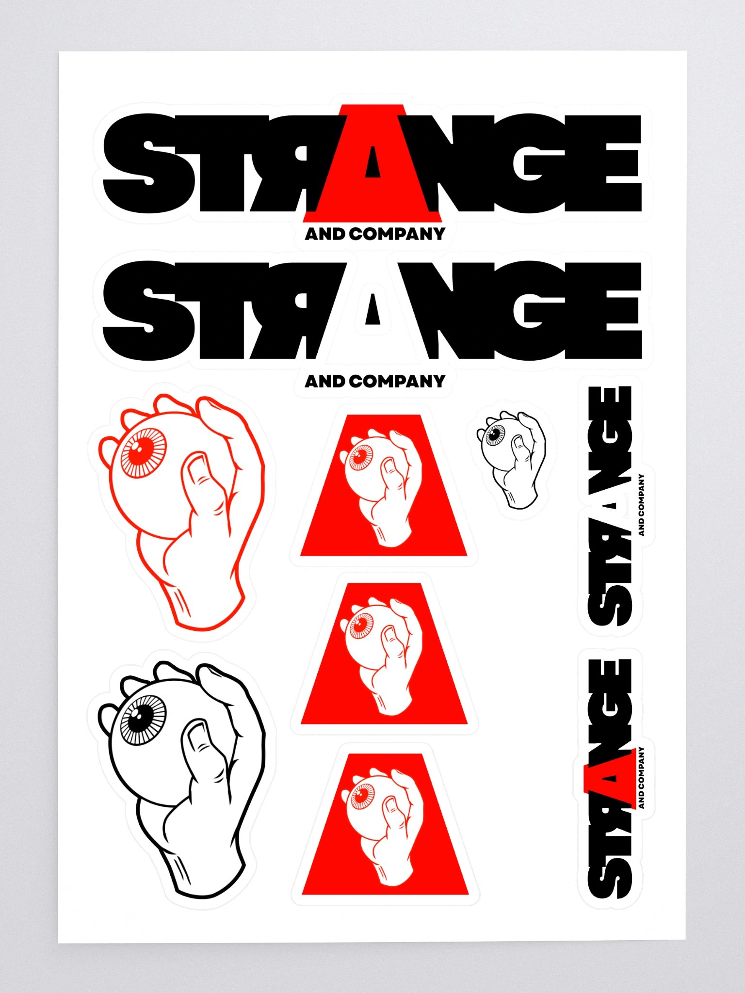 Strange & Co. Sticker Sheet product image (3)