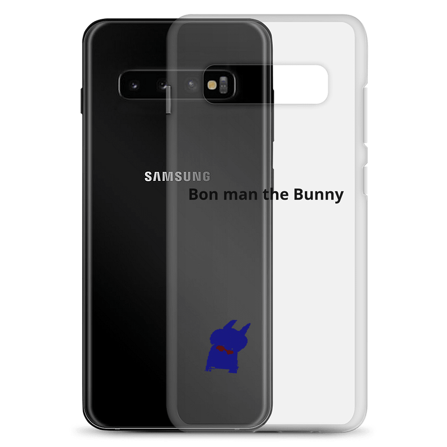 Dapper Blue bunny called bon man Samsung® Clear Case product image (23)