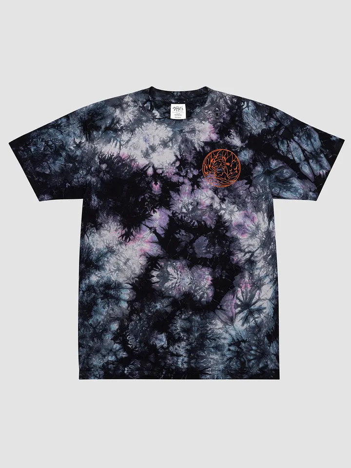 Transparent Fox Oversized tie-dye shirt product image (1)