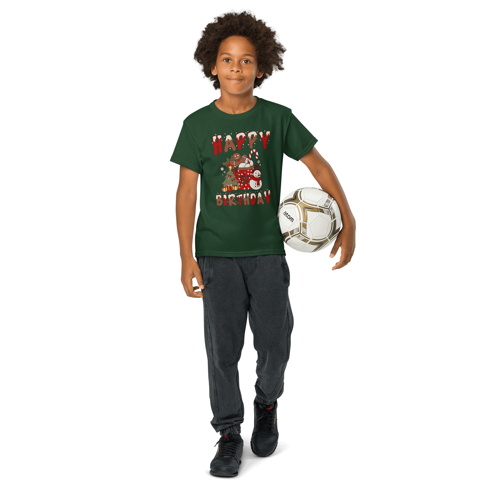 Happy Birthday (Christmas) T-Shirt For Kids product image (8)