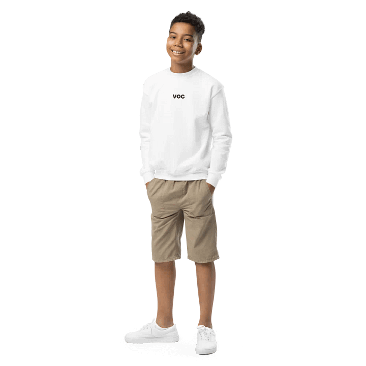 Embroidered VOG - Youth Sweatshirt product image (2)