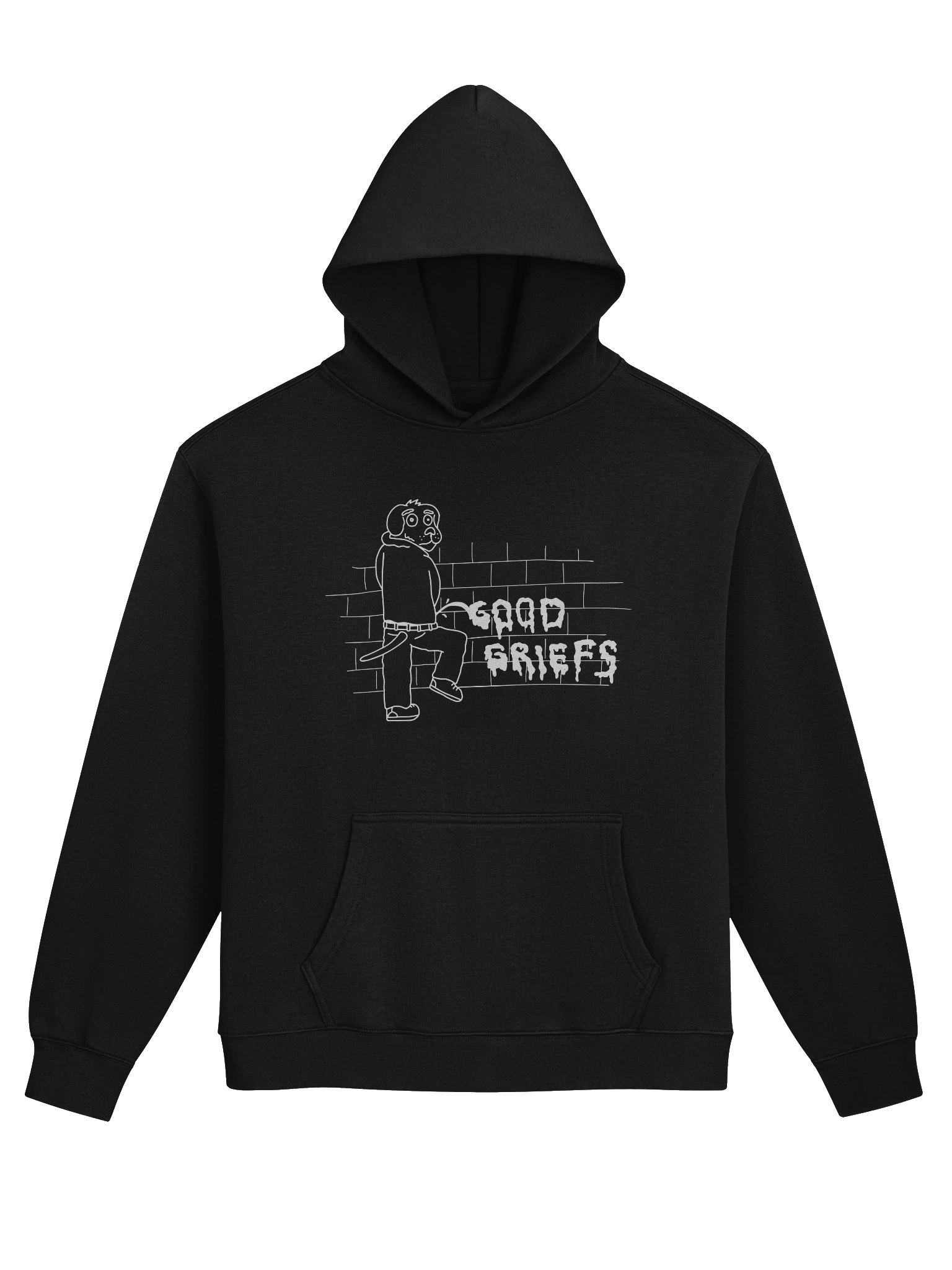 Good Griefs Men's Puppee Hoodie - Dark product image (1)