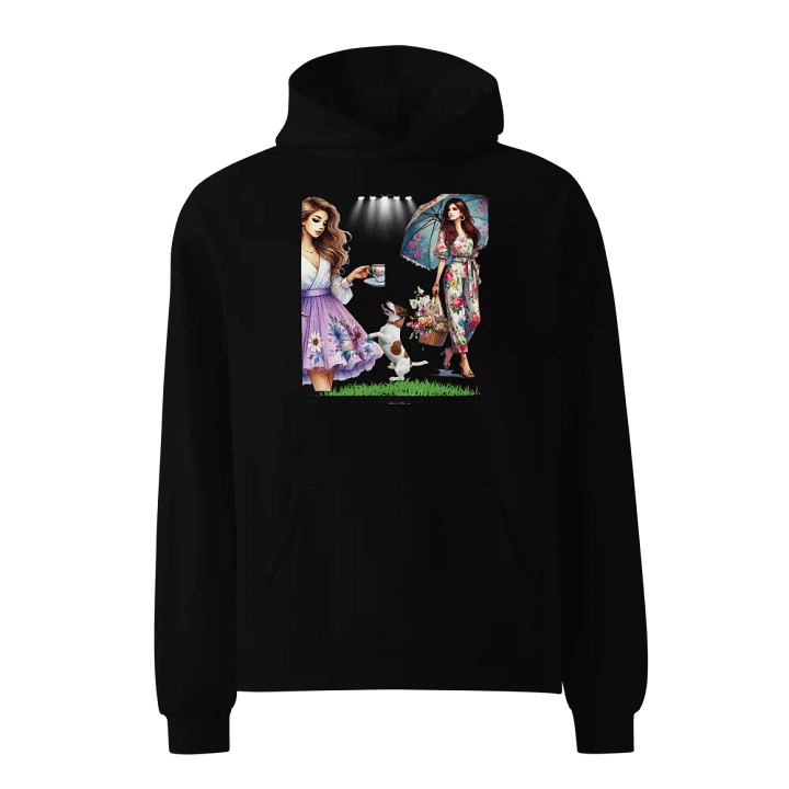 Floral Bliss Oversized Hoodie product image (1)