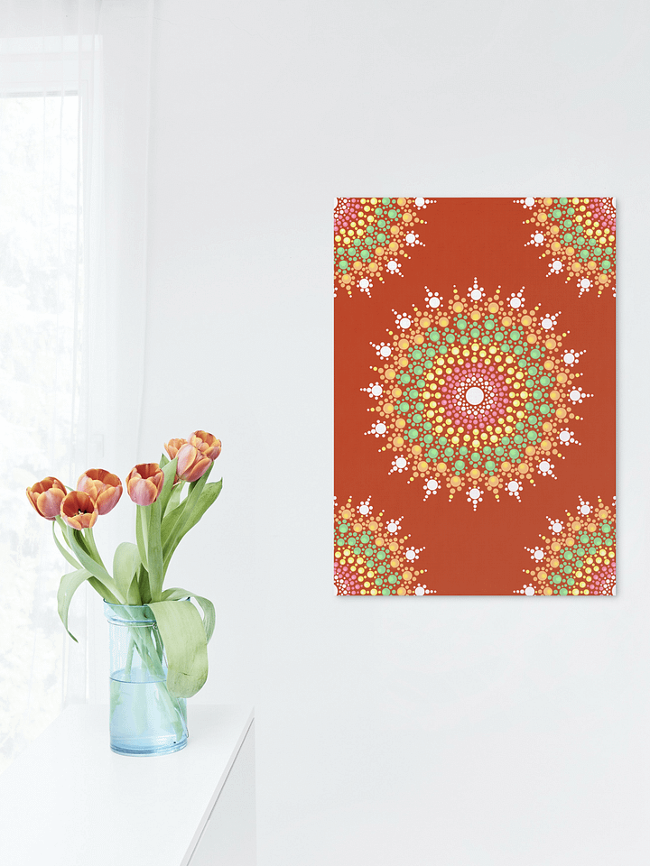 Pastel Dot Mandala Posters, 2 JPG files product image (2)