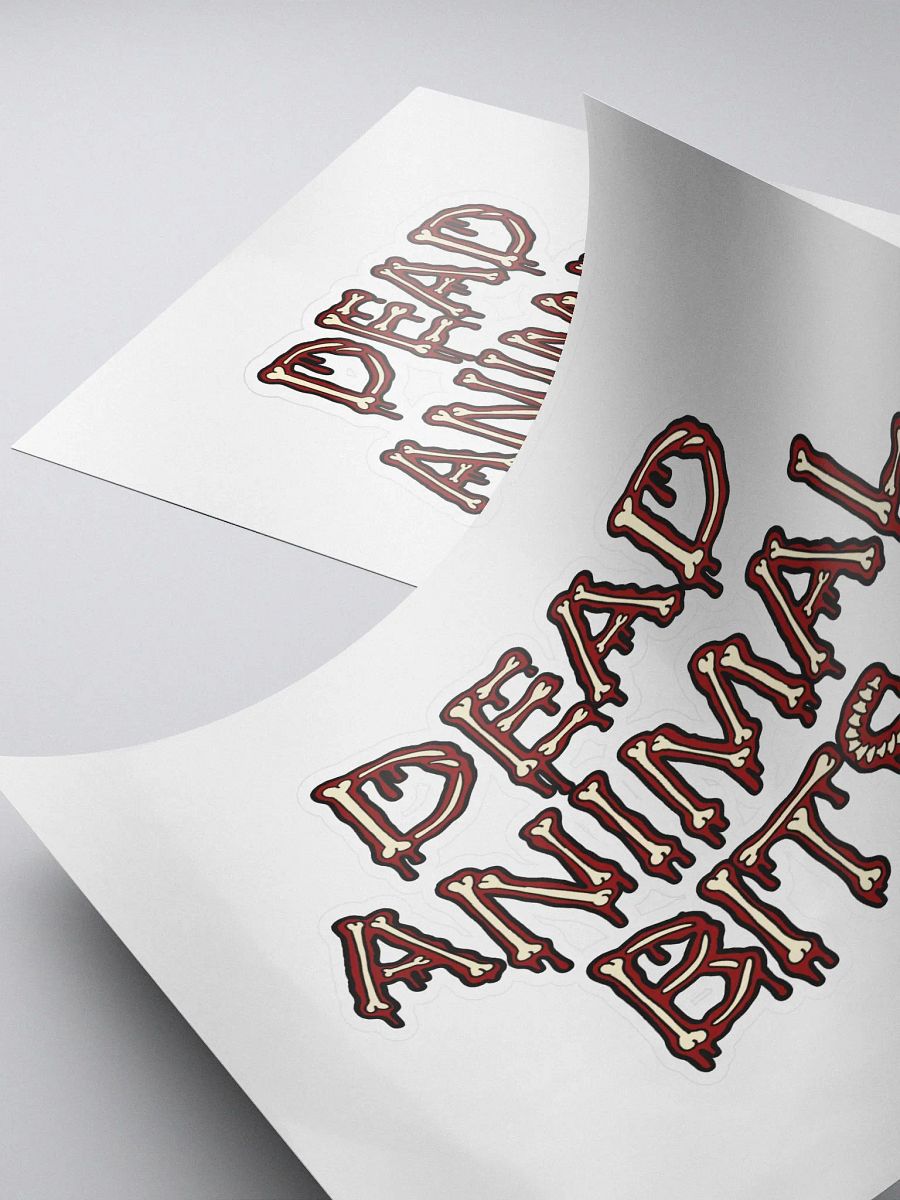Dead Animal Bits Sticker product image (4)