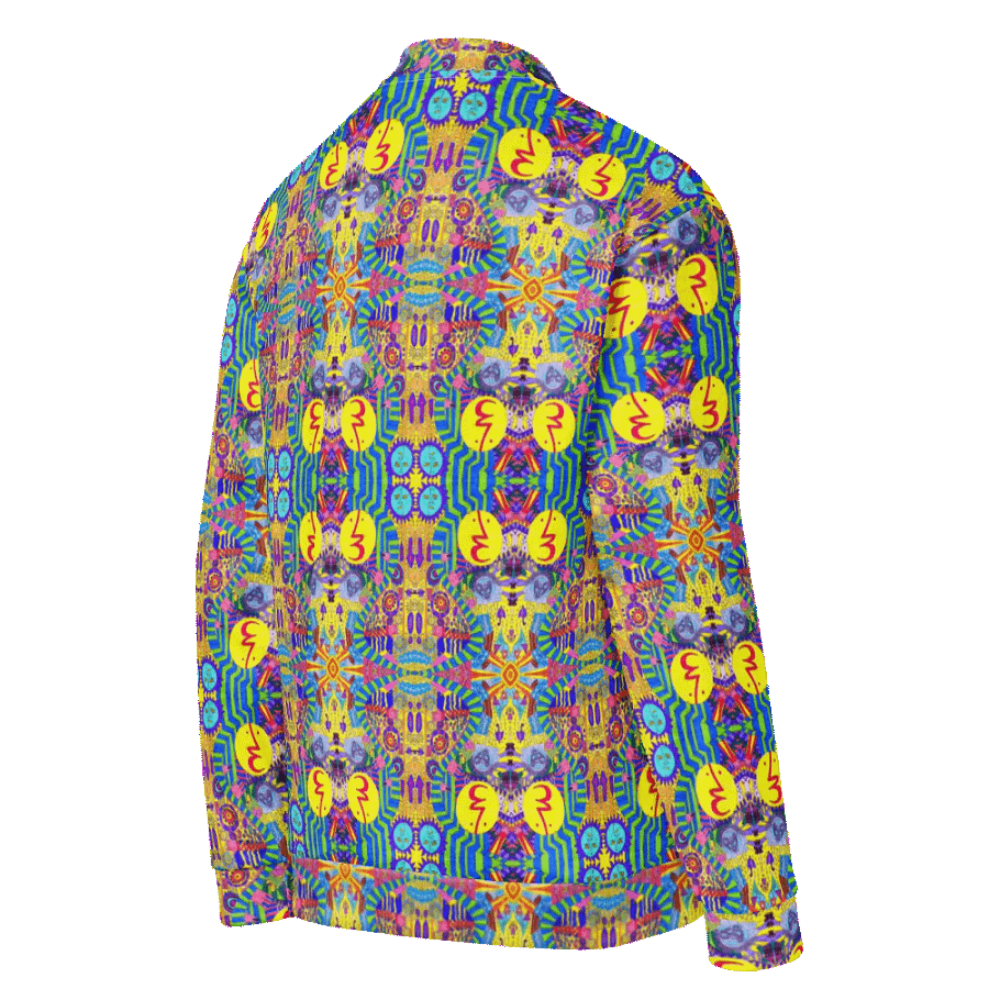 Abstract Colourful Doodles Unisex Bomber Jacket product image (10)