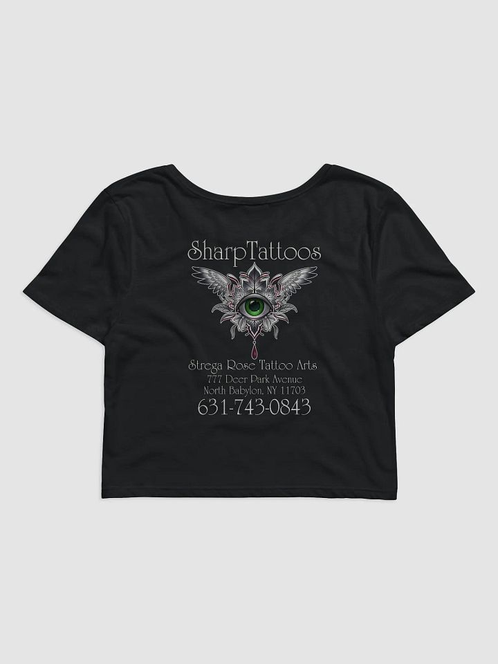 Jetpack Tortoise - SharpTattoos @ Strega Rose Tattoo Arts Crop Tee product image (2)