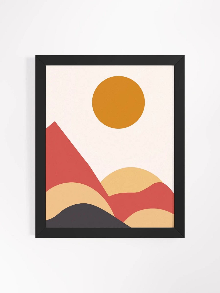 Sunset Summit Framed Poster product image (17)