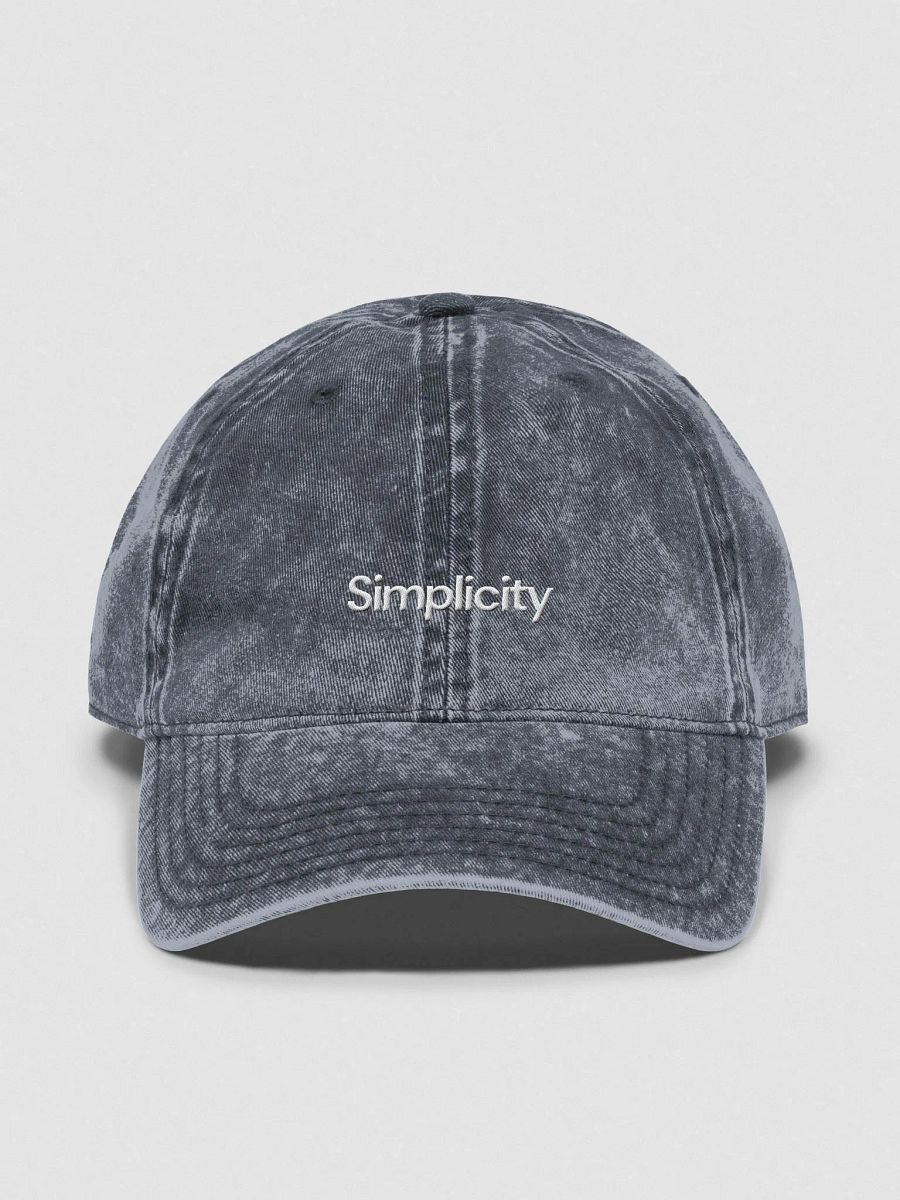 SIMPLICITY CAP DENIM product image (22)
