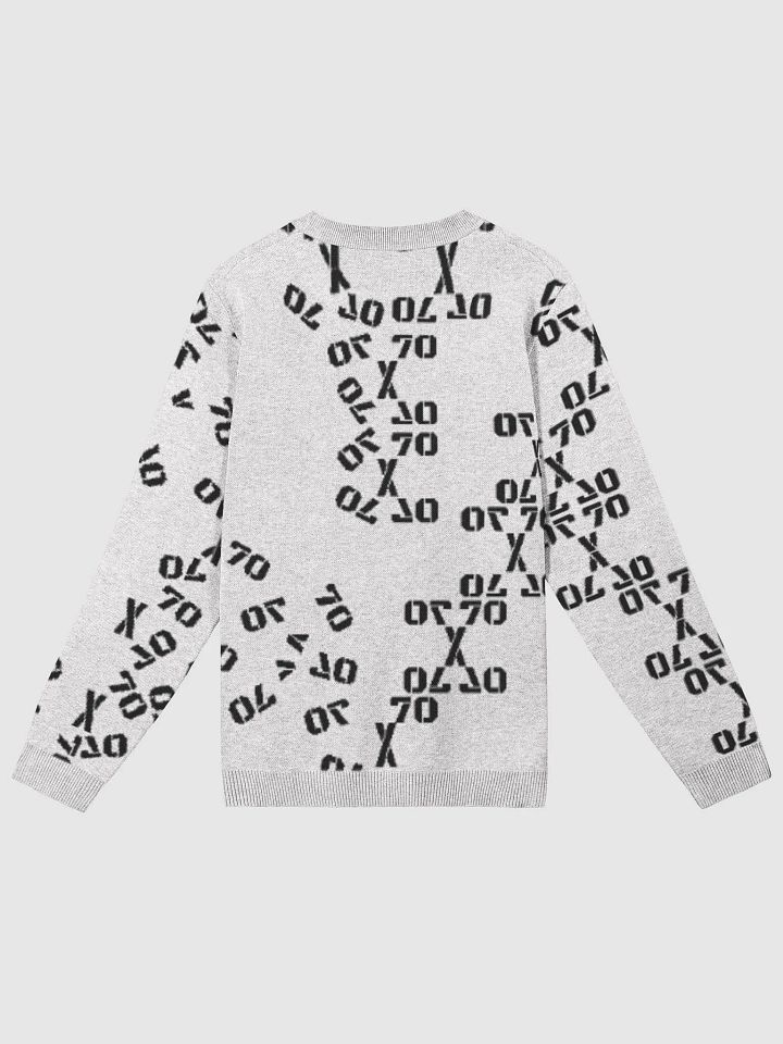 The Lives On HIGH | 777 | UNISEX Knitted Crewneck Sweater | 010 product image (2)