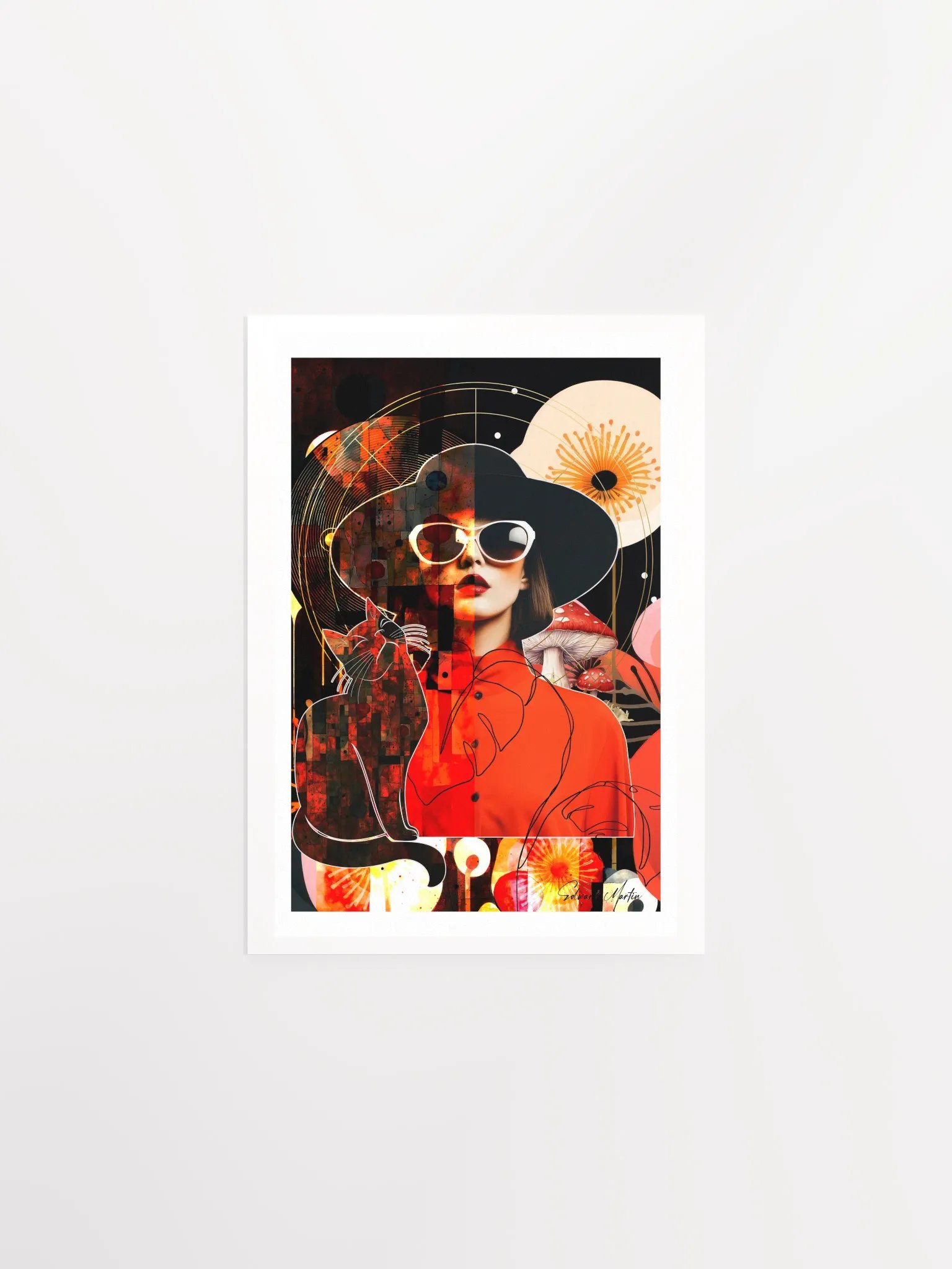 Surreal Fashionista Poster by Edward Martin product image (4)