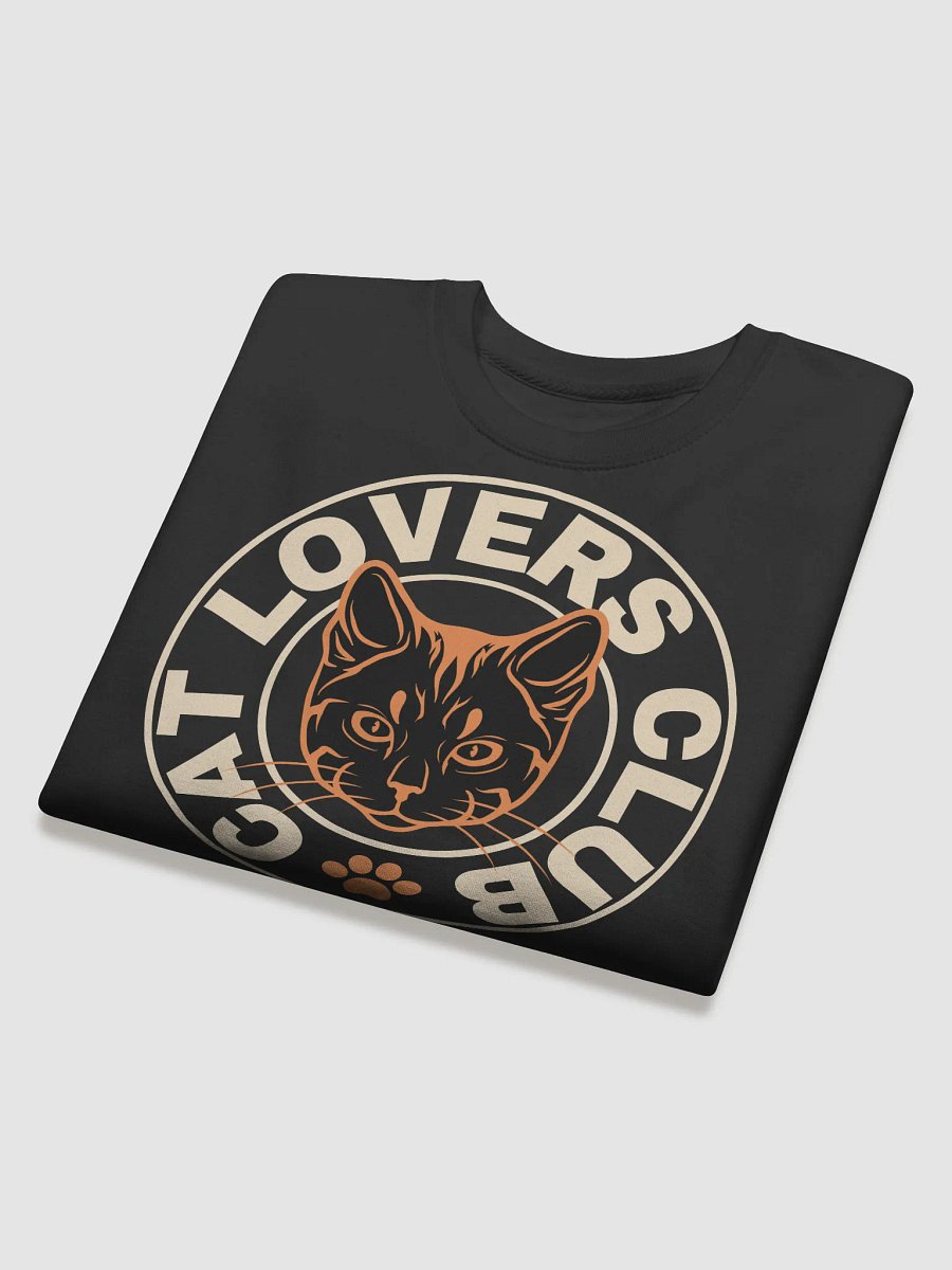 Cat Lovers Club Premium Cotton Sweatshirt product image (3)