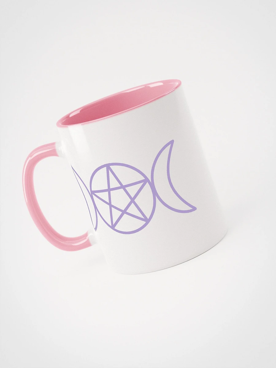 Lavender/Pink Pentacle Moons Mug product image (3)