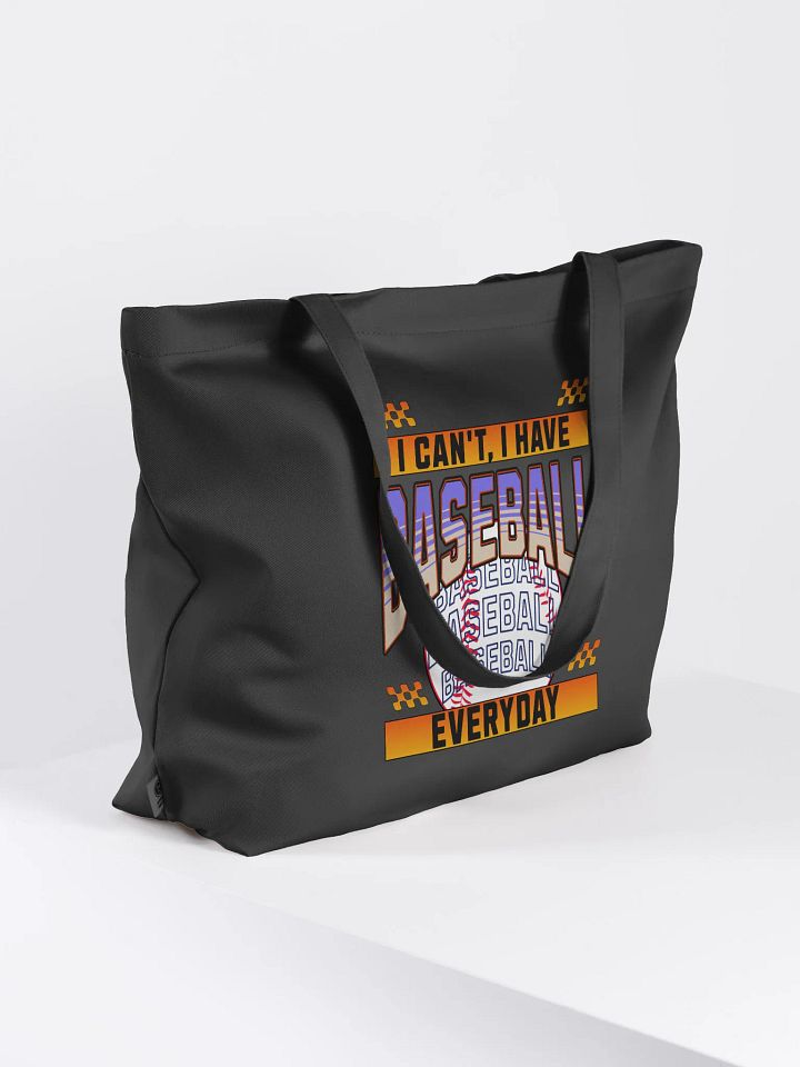 I Cant I Have Baseball Everyday Passion Organic Tote product image (1)