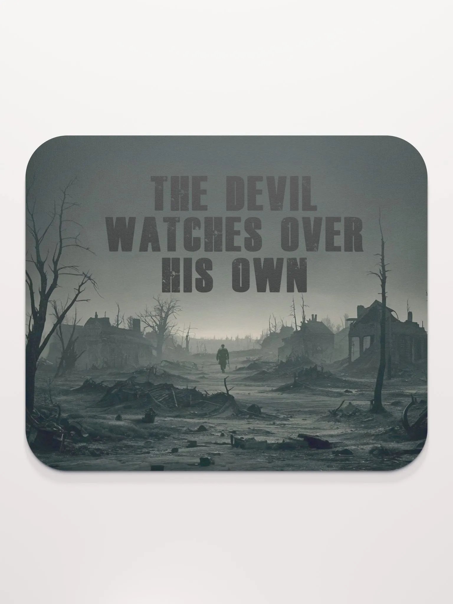 The Devil Watches Over His Own - Mouse Pad product image (1)