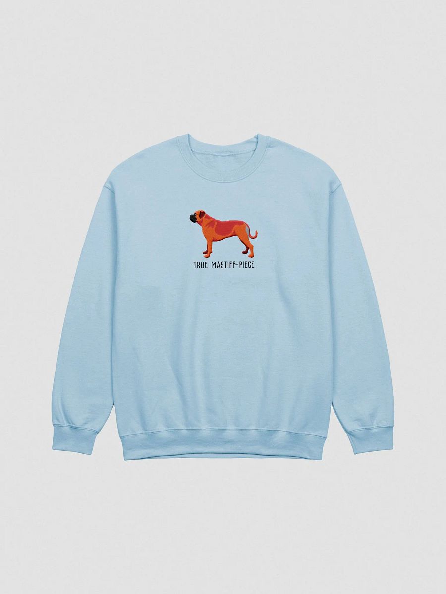 True Mastiff-Piece Sweatshirt(Embroidered) of a Bullmastiff(Red) product image (4)