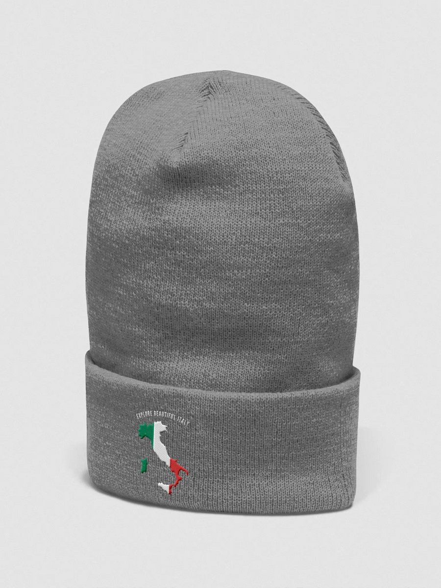 Italian Flag Inspired Cuffed Beanie product image (28)