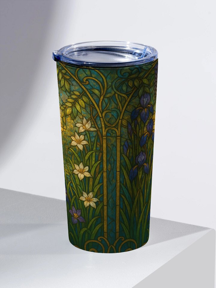 Tranquil Sunset Stained Glass Tumbler product image (2)