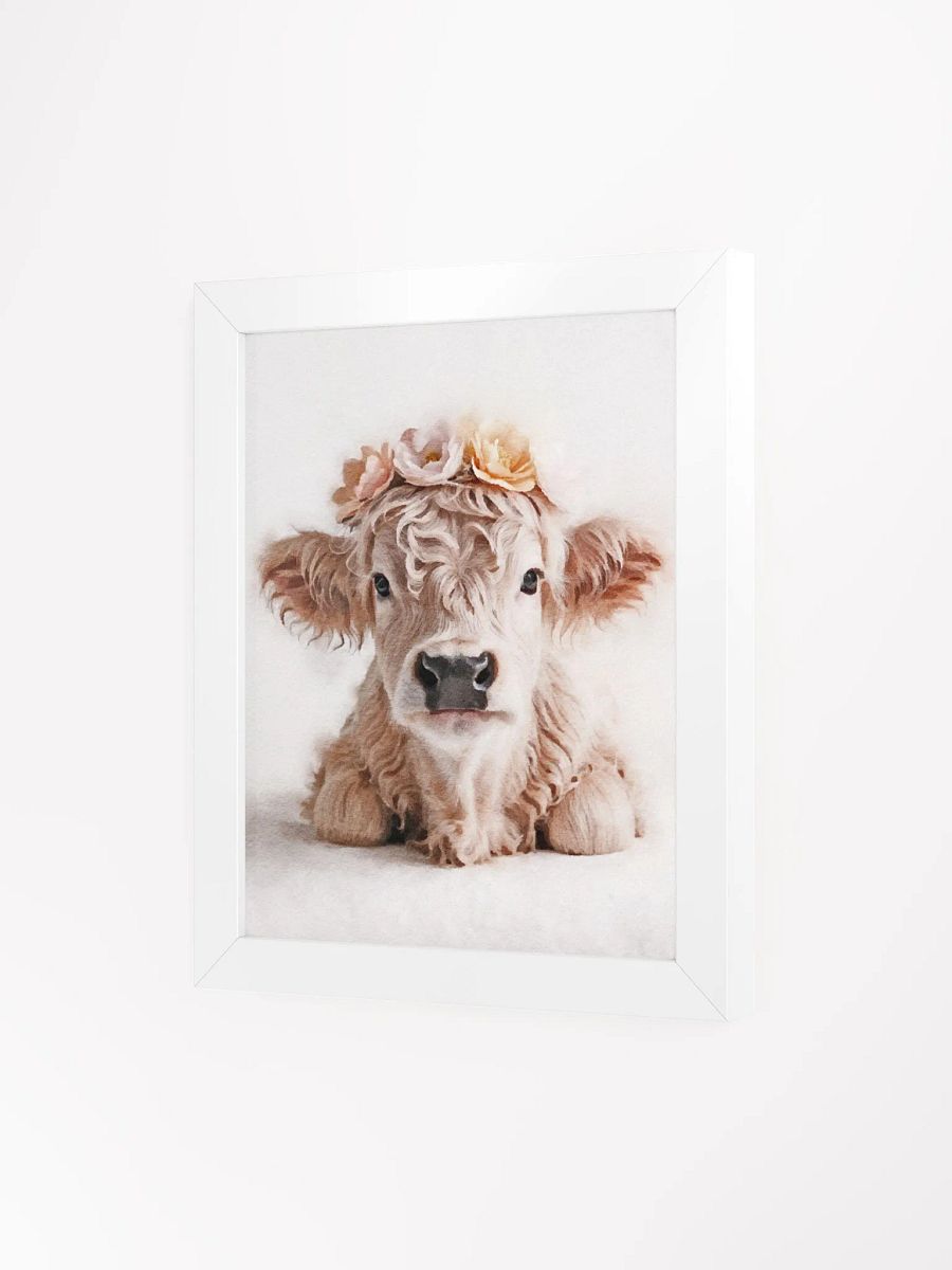 Floral Crowned Calf Matte Poster product image (82)