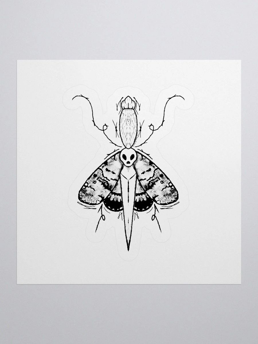 Dagger moth sticker product image (1)