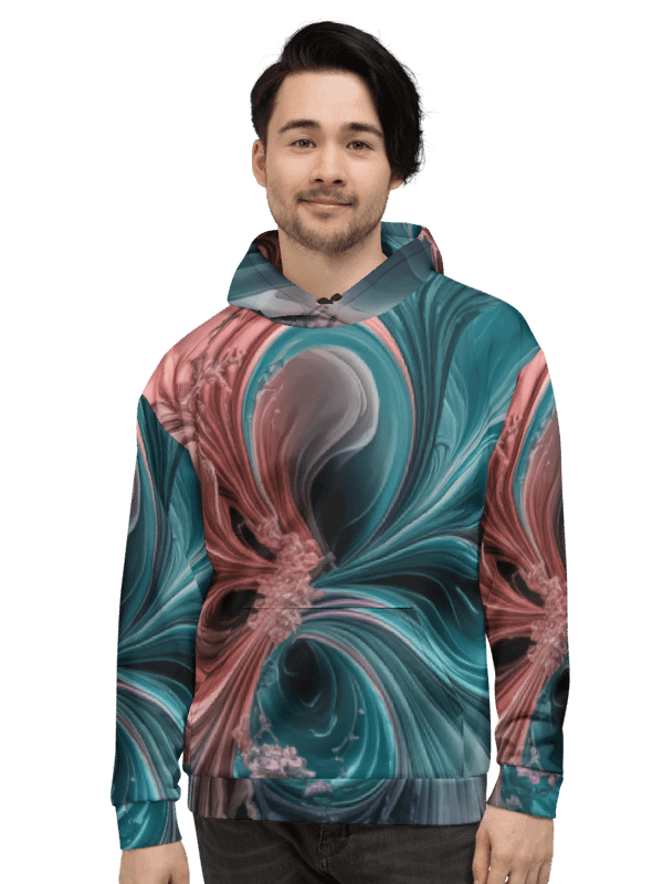 Liquid Color PT, Unisex Hoodie product image (2)