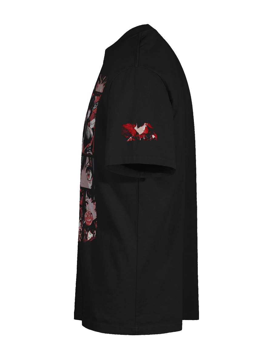 Double Shoulder print Ellen Joe Premium Oversized Heavyweight Fabric T-Shirt product image (10)