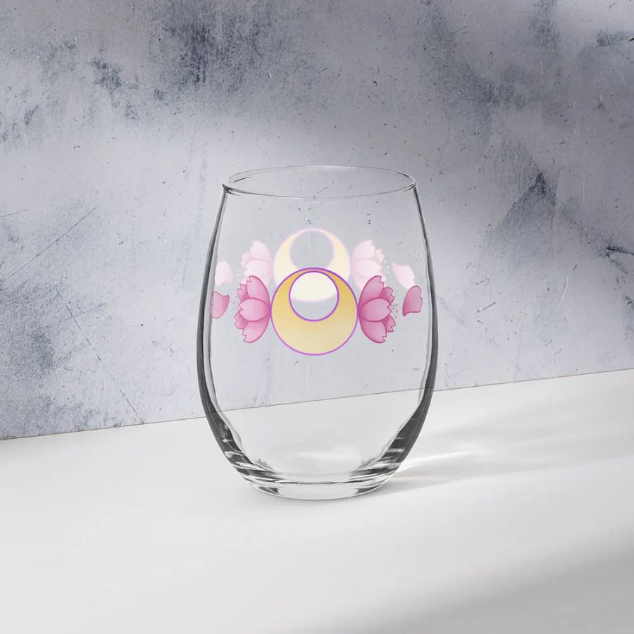 Moonie Blossom Stemless Wine Glass product image (11)