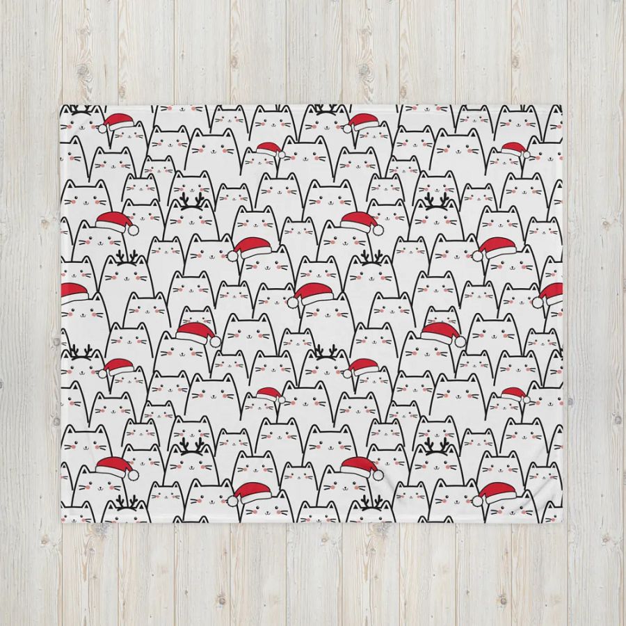 Winter Kitties Blanket product image (4)