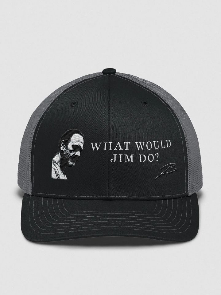 What Would Jim Do Trucker Hat product image (1)