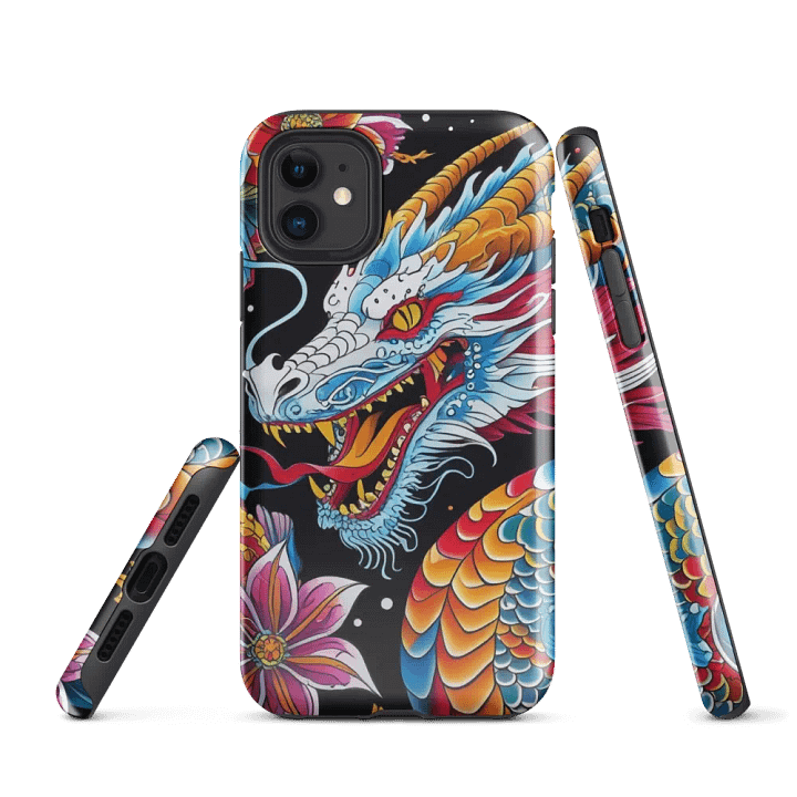 Dragon Bloom iPhone® Tough Case product image (1)