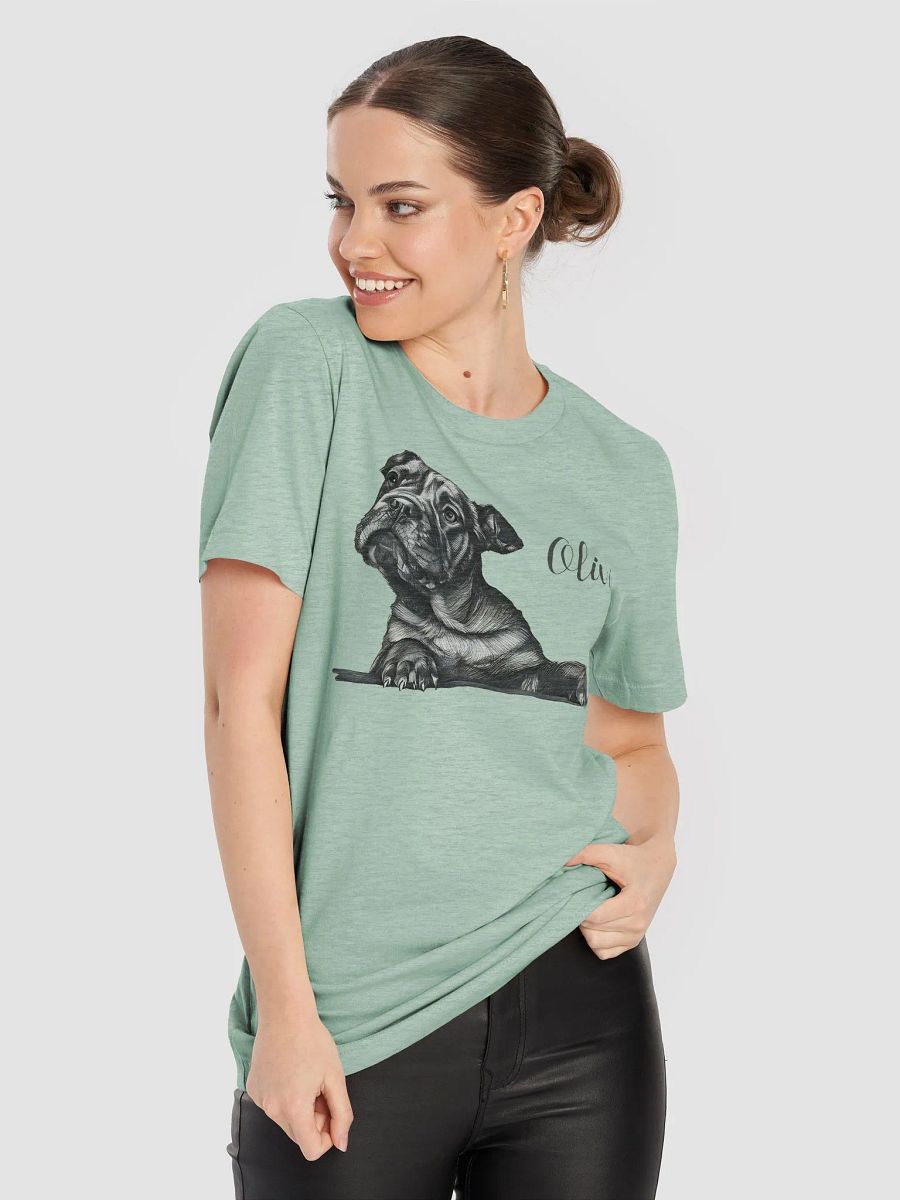 YOUR FRENCH BULLDOG! / T-SHIRT WITH PERSONALIZED NAME product image (5)