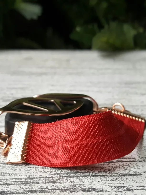 Cherry Elastic Bracelet | Handmade Accessory for Bellabeat Leaf Urban & Ivy product image (2)