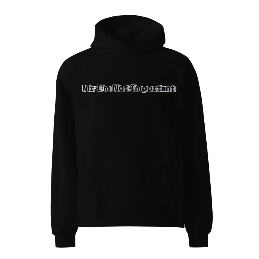 Unisex Premium Oversized Hoodie - Mr I'm Not Important product image (3)
