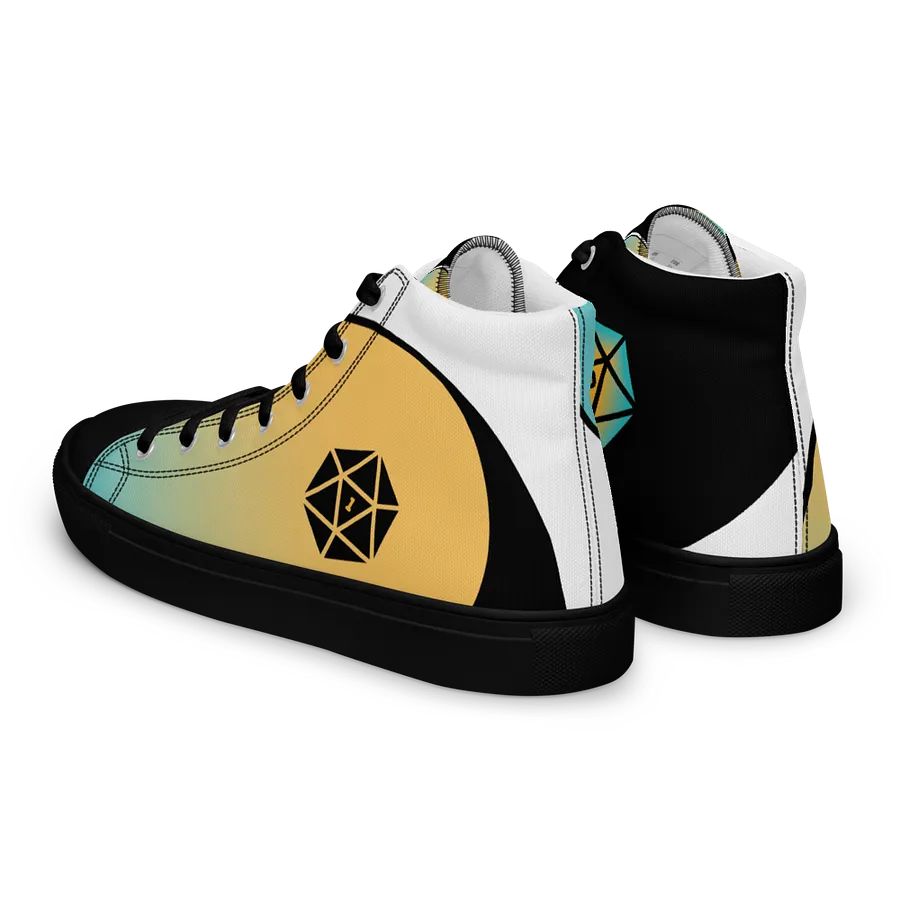 d20 Yin Yang Gradient Hi-Tops product image (5)