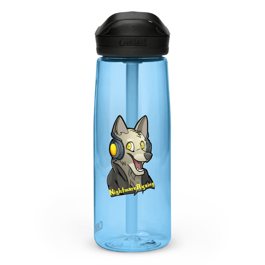 Nightmare Ryzing Wolf Headphones Water Bottle product image (3)