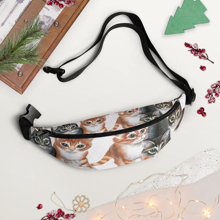 Five kittens fanny pack product image (2)